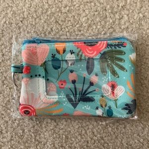 Floral Coin Purse/key chain